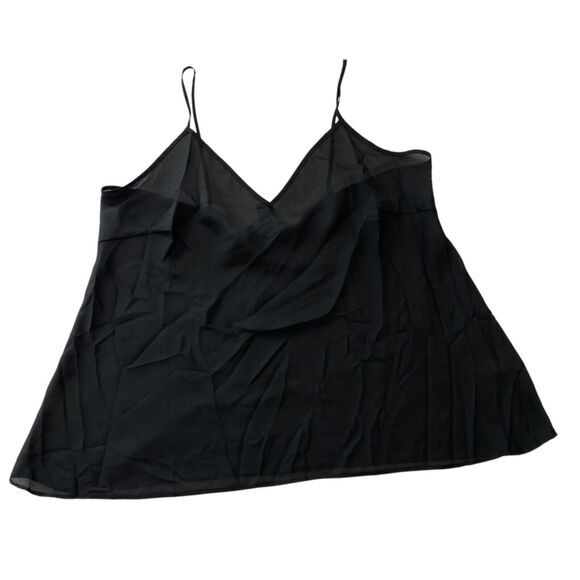 Lauren Ralph Lauren Floral Blouse Top Sheer Black Career Whimsygoth Womens 1X - Picture 5 of 15